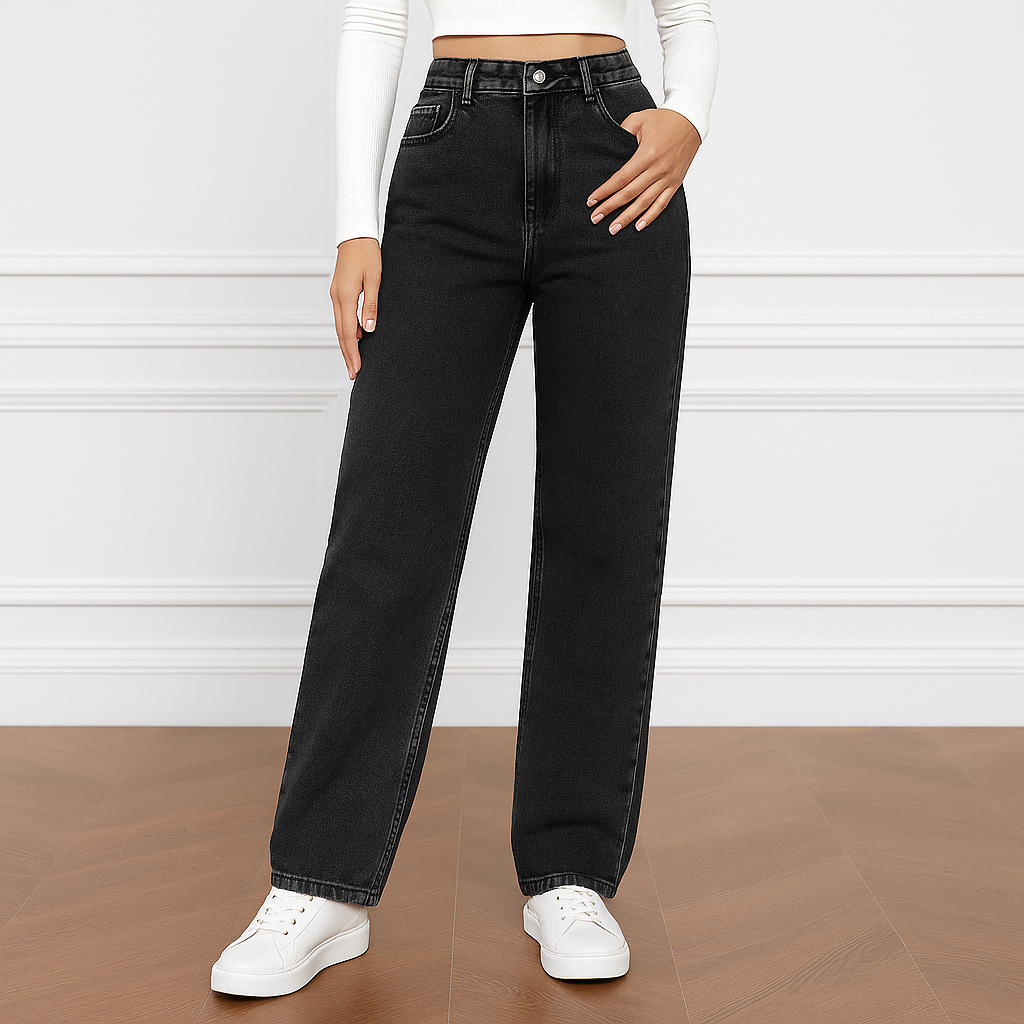 High rise jean