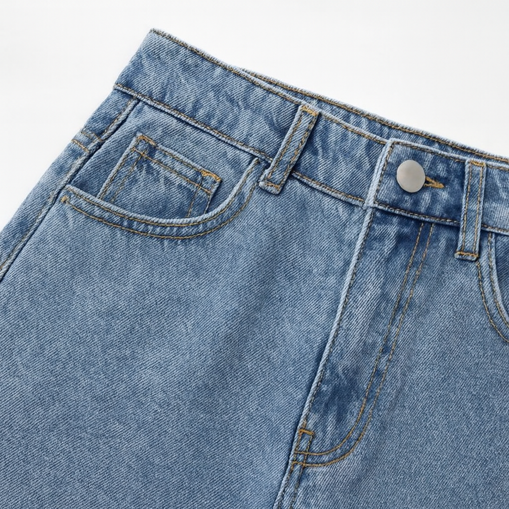 High rise jean