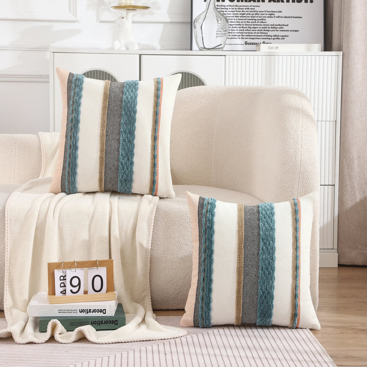 Stratum pillow cover