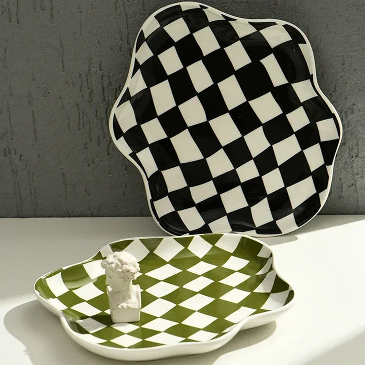 Waved dish
