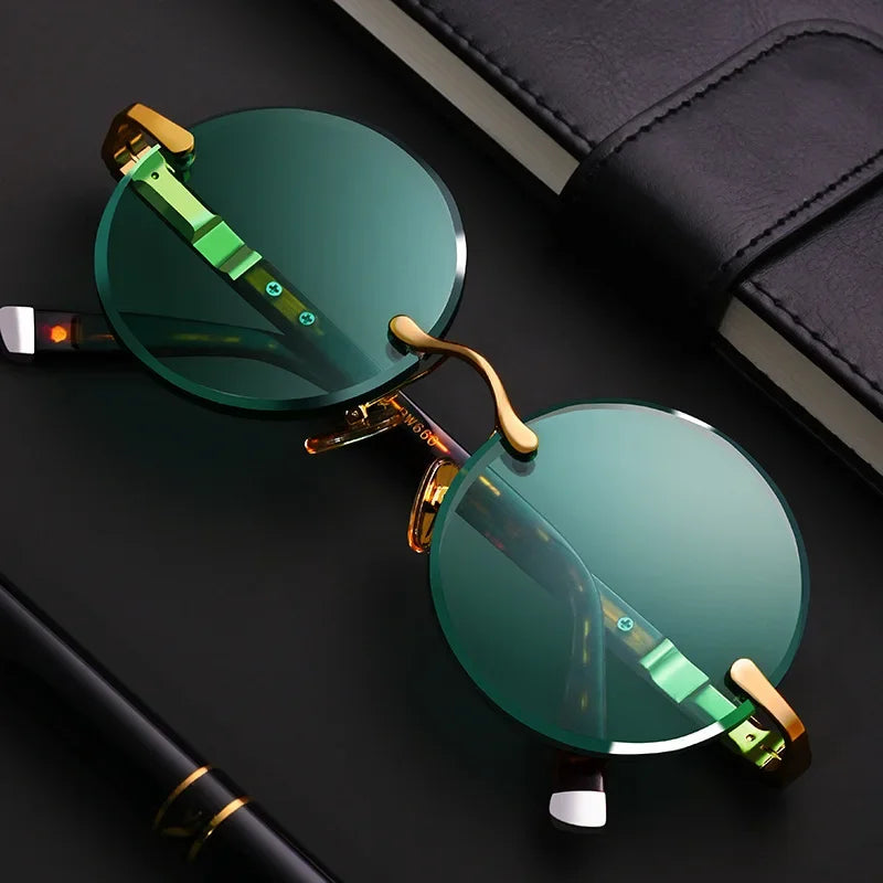 Moss round sunglasses
