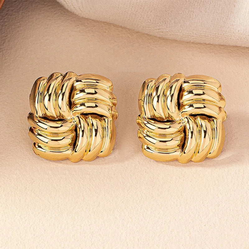 Cordelle knot earrings