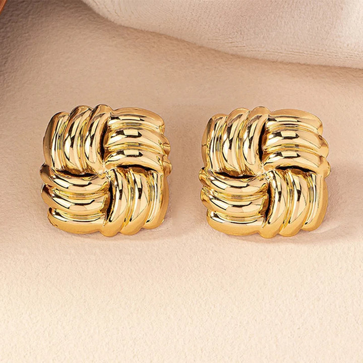 Cordelle knot earrings