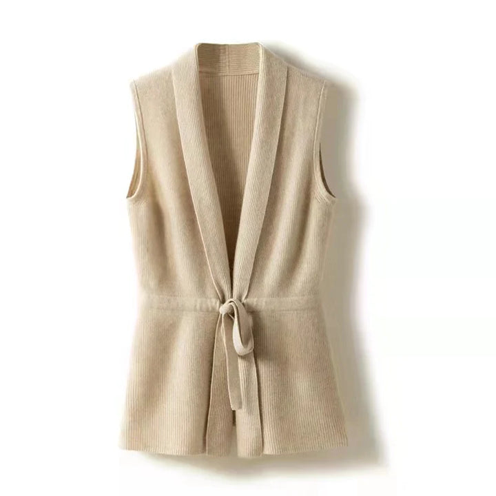 Wrap tie vest