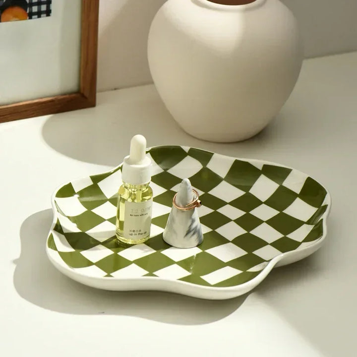 Waved dish