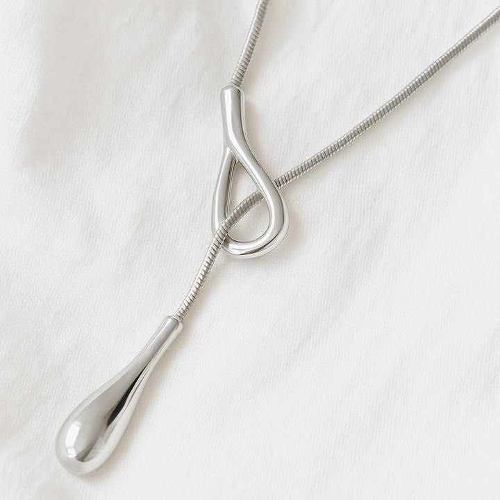Raindrop necklace