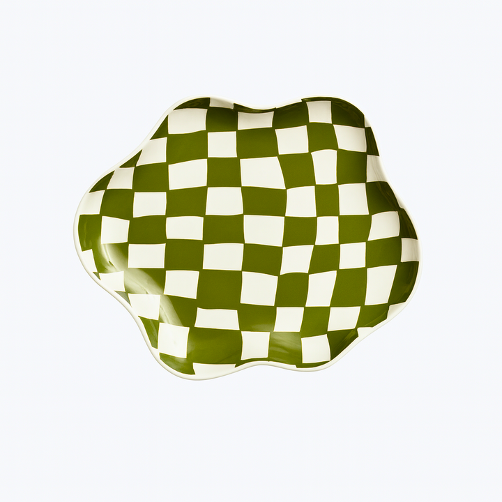 Waved dish
