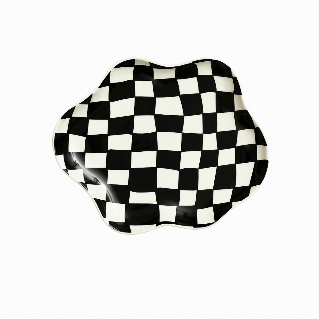 Waved dish