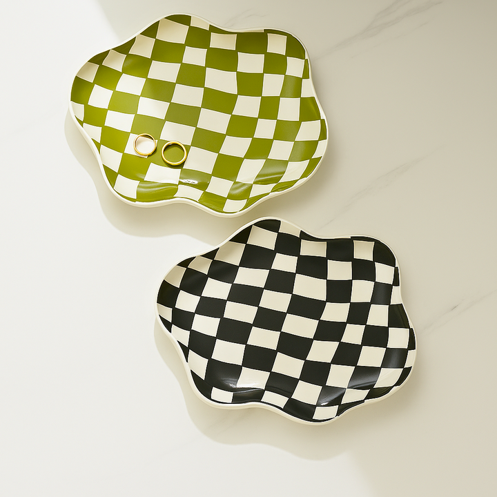 Waved dish