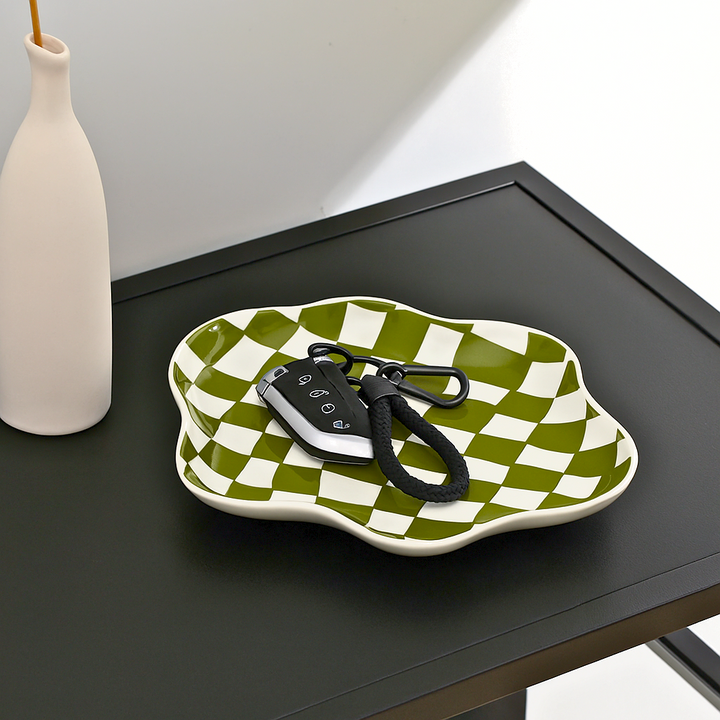 Waved dish
